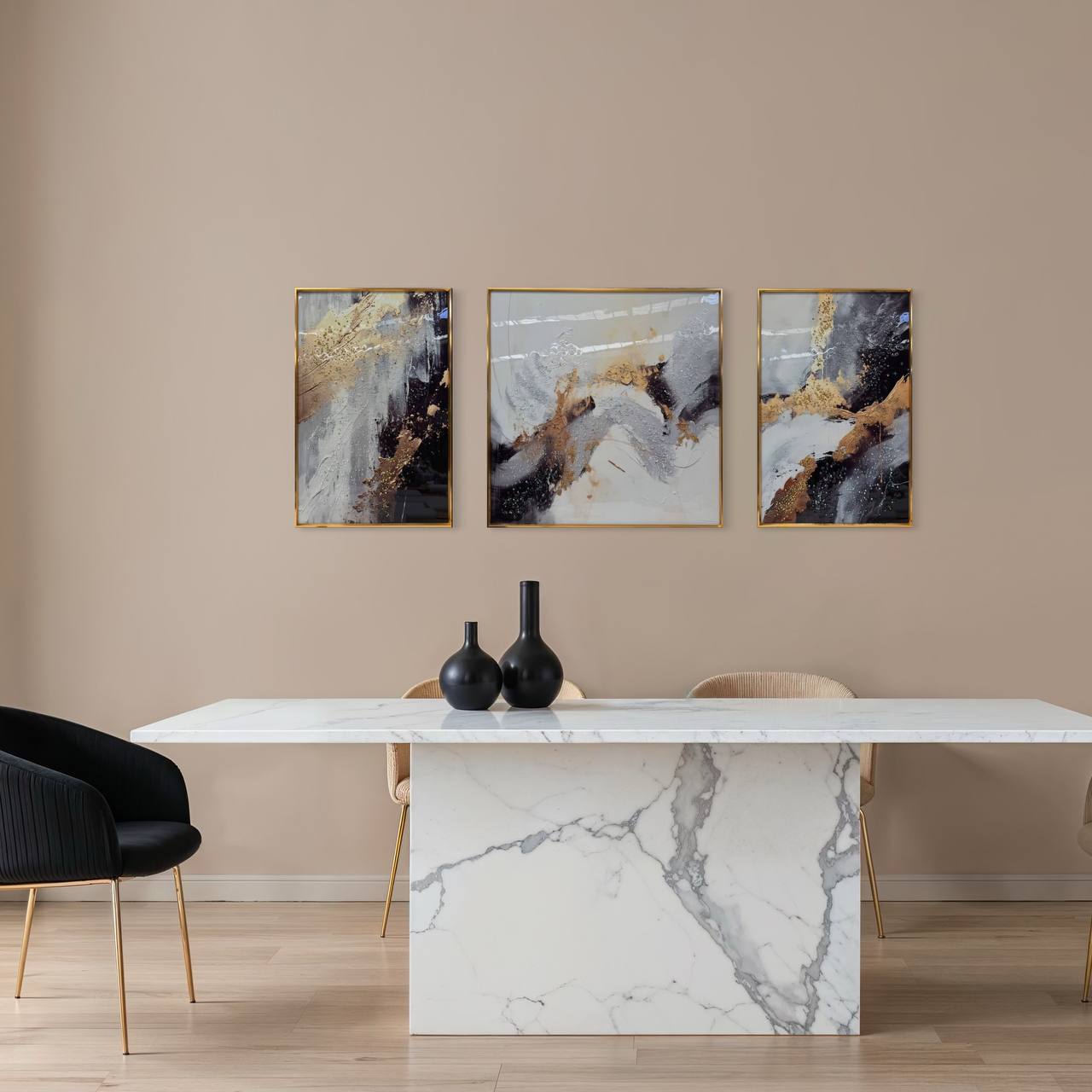 Cuadro Triptico Diseño Rita  1