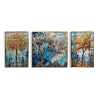 Cuadro Tríptico Arbol de la Vida  2