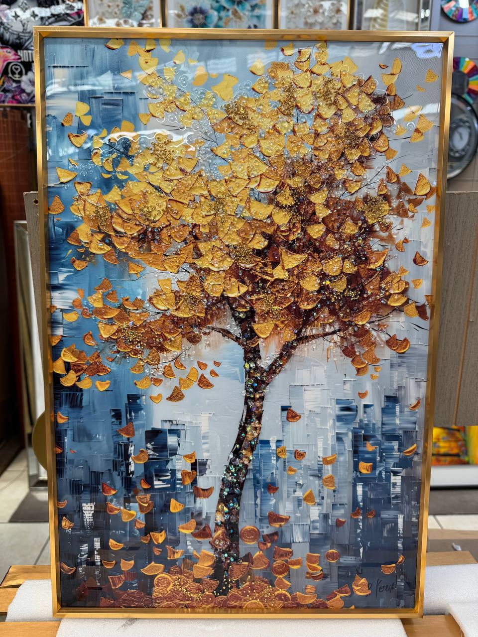 Cuadro Tríptico Arbol de la Vida  3