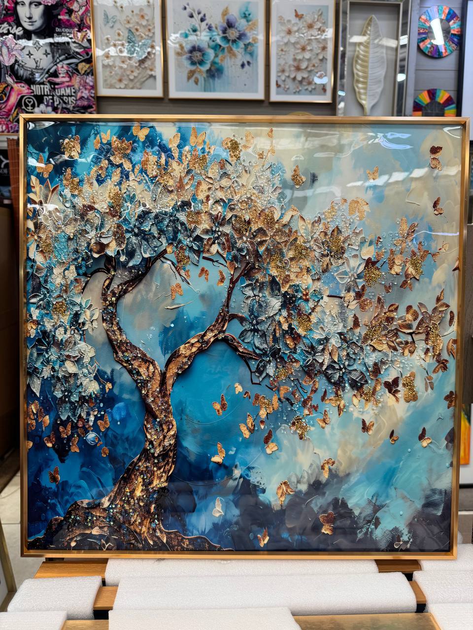 Cuadro Tríptico Arbol de la Vida  4