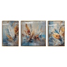 Cuadro Triptico Plumas  2