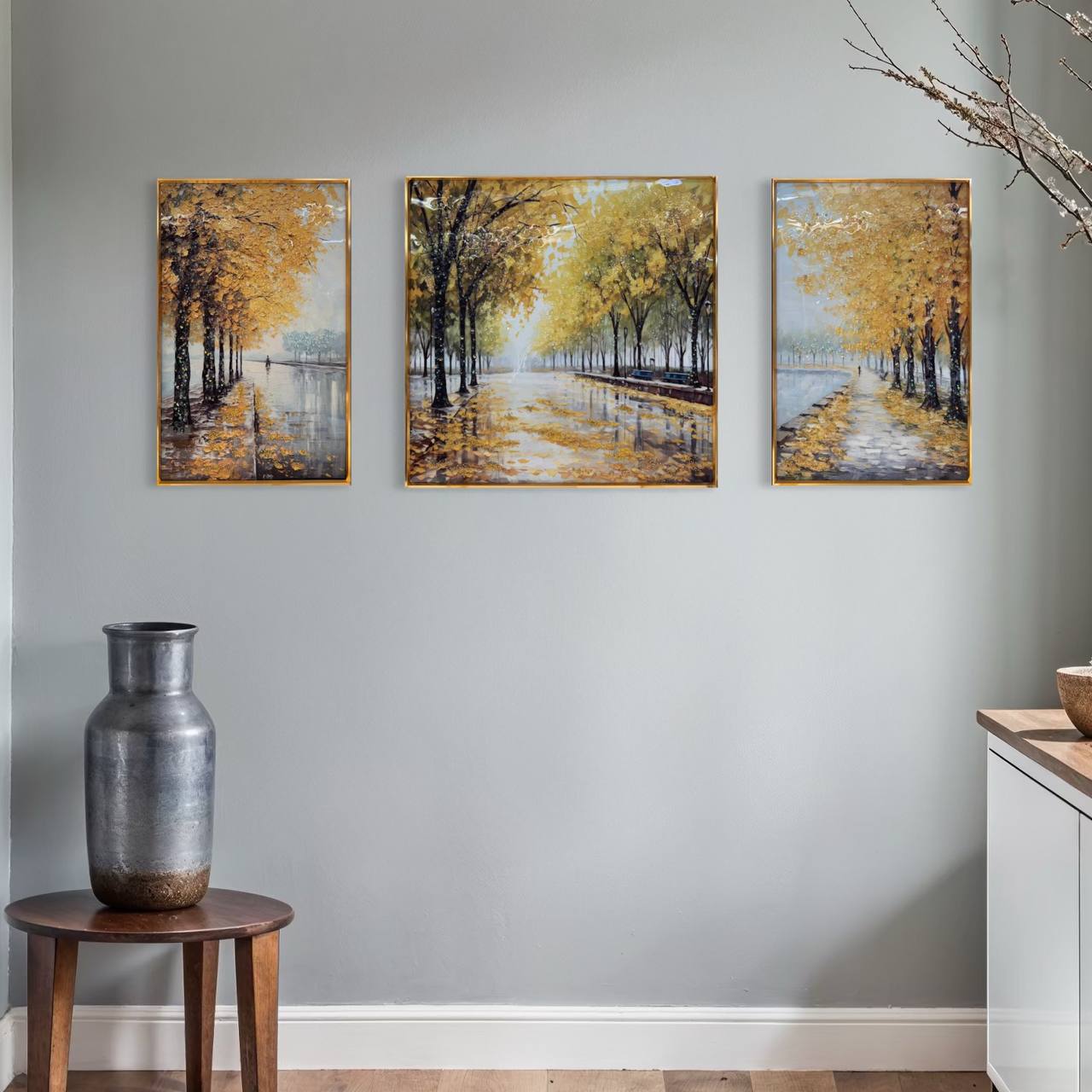 Cuadro Plaza Otoño 1