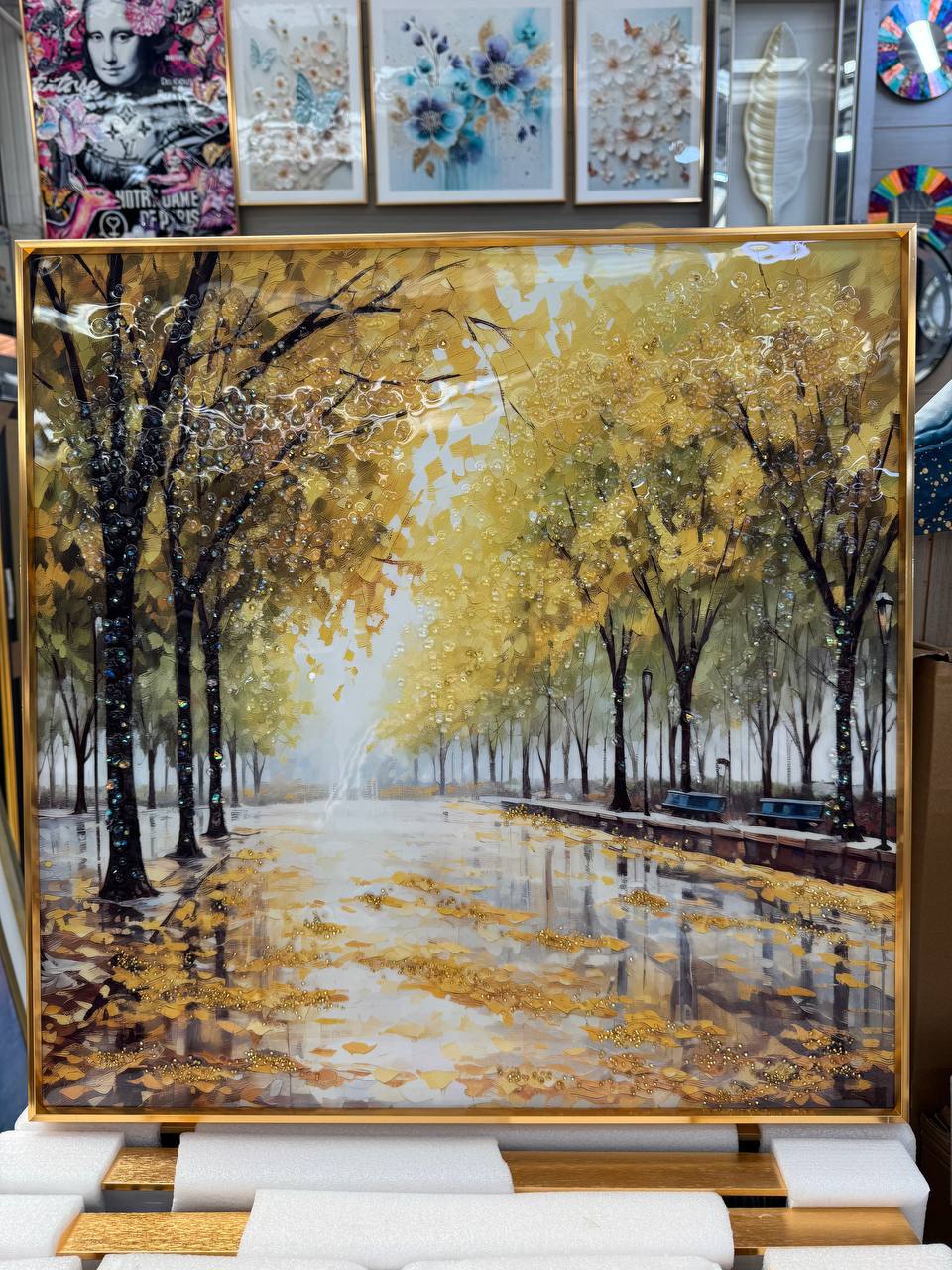 Cuadro Plaza Otoño 4