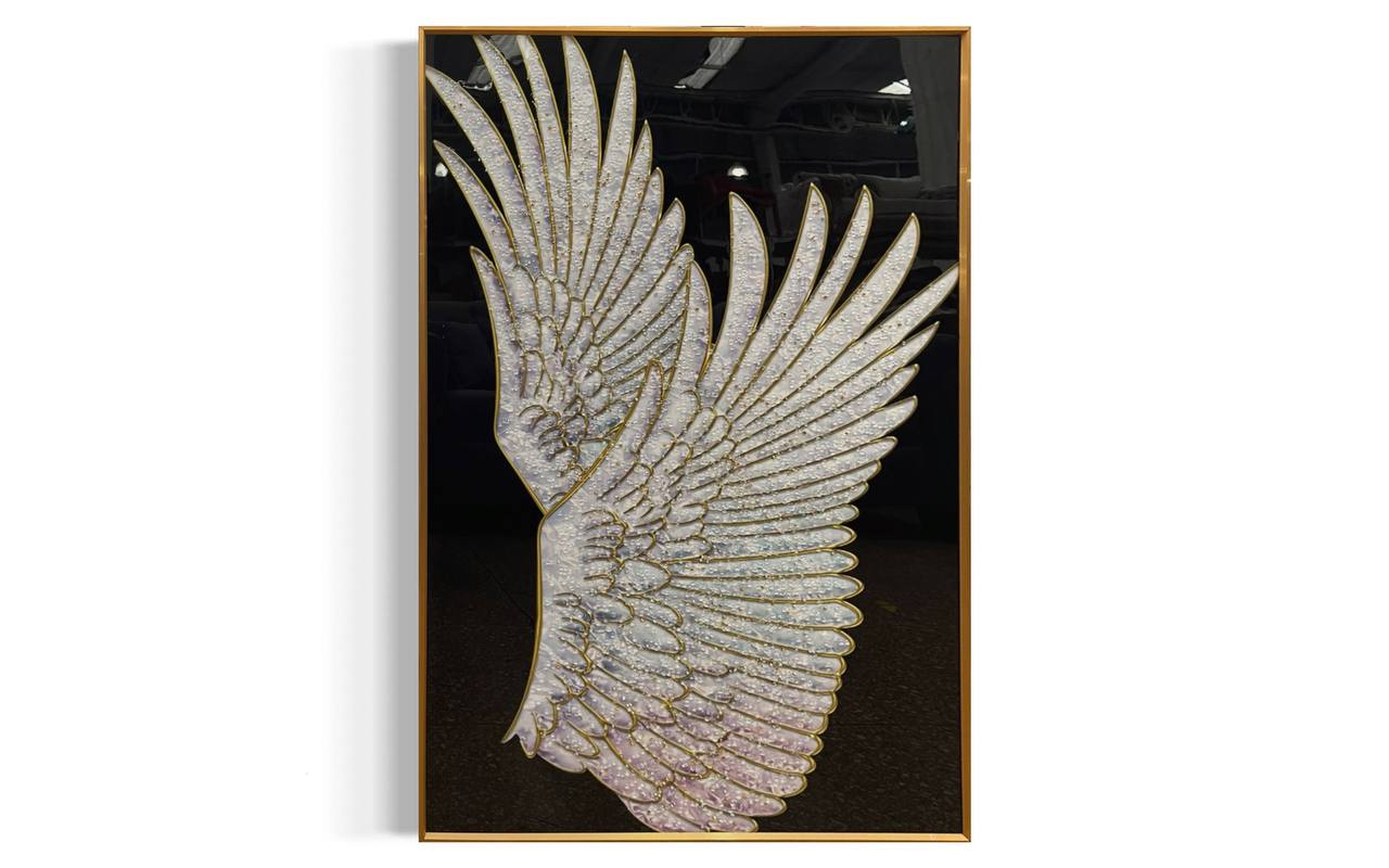 Cuadro Porcelana Alas 