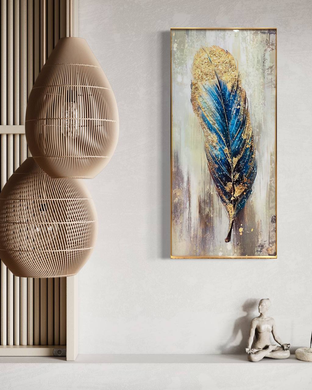 Cuadro Porcelana Pluma 