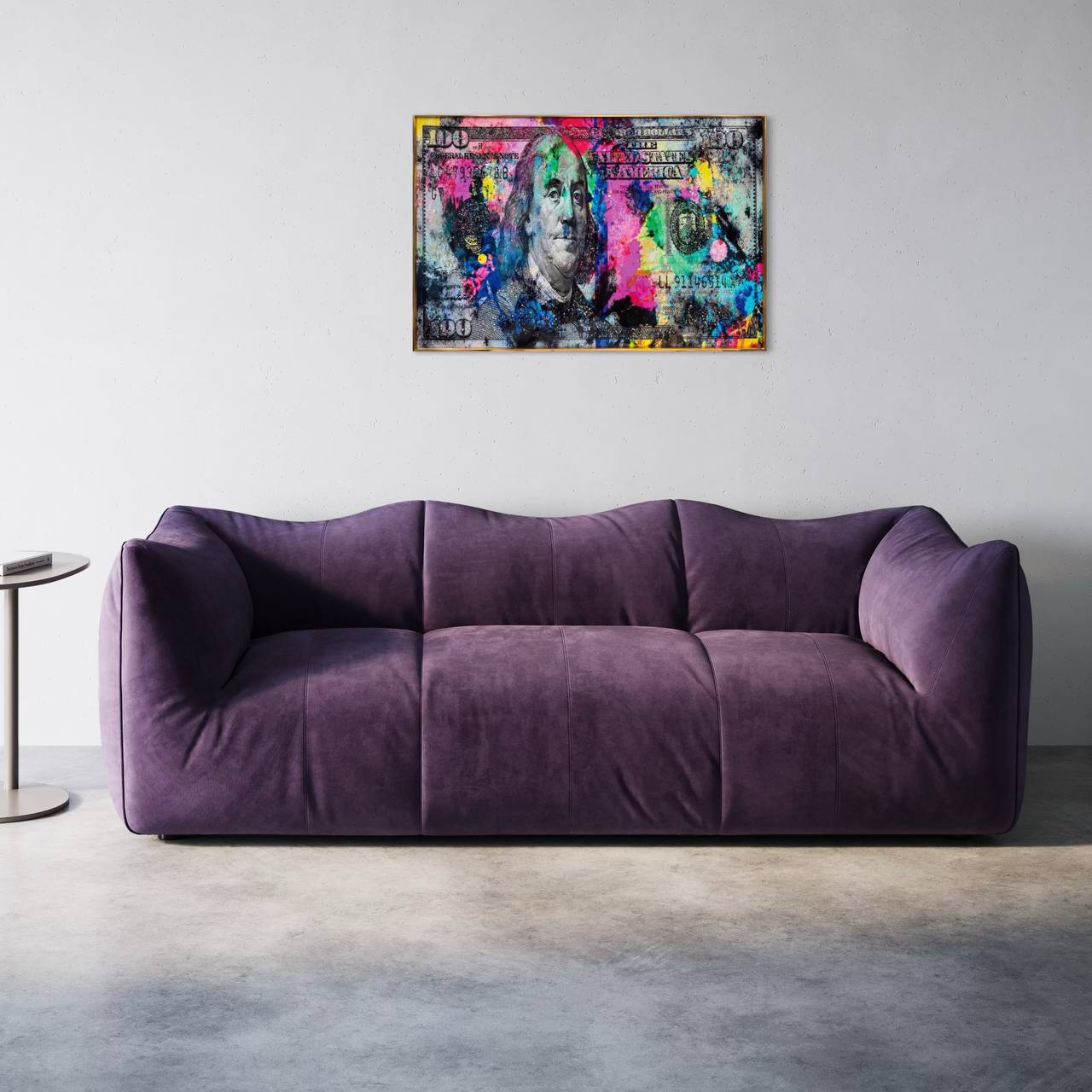 Cuadro Porcelana Dolar  1