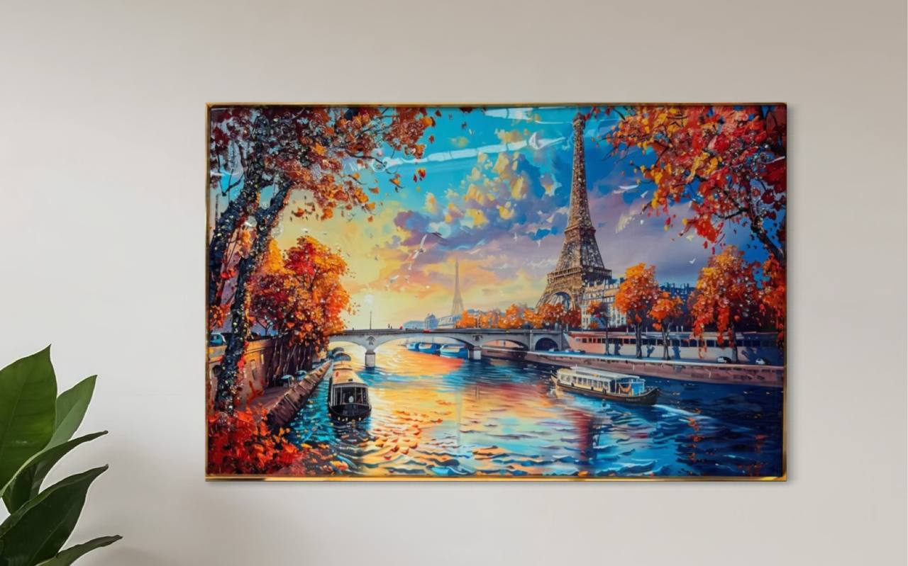 Cuadro Porcelana Paris  3