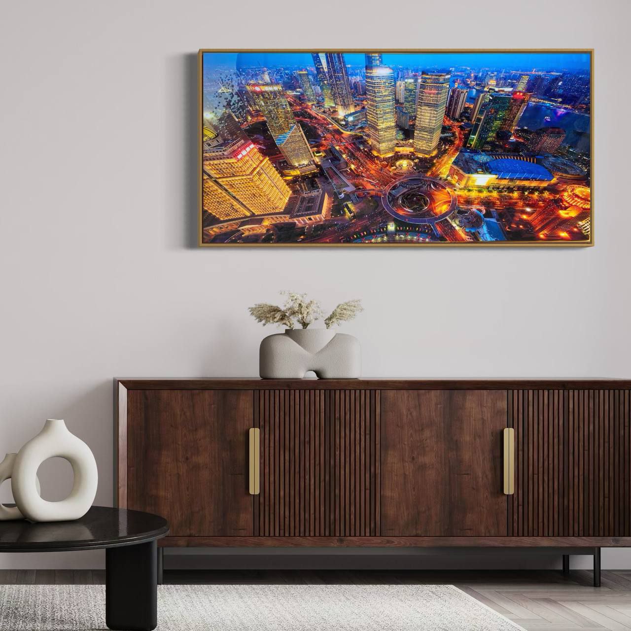 Cuadro Ciudad Shanghái 