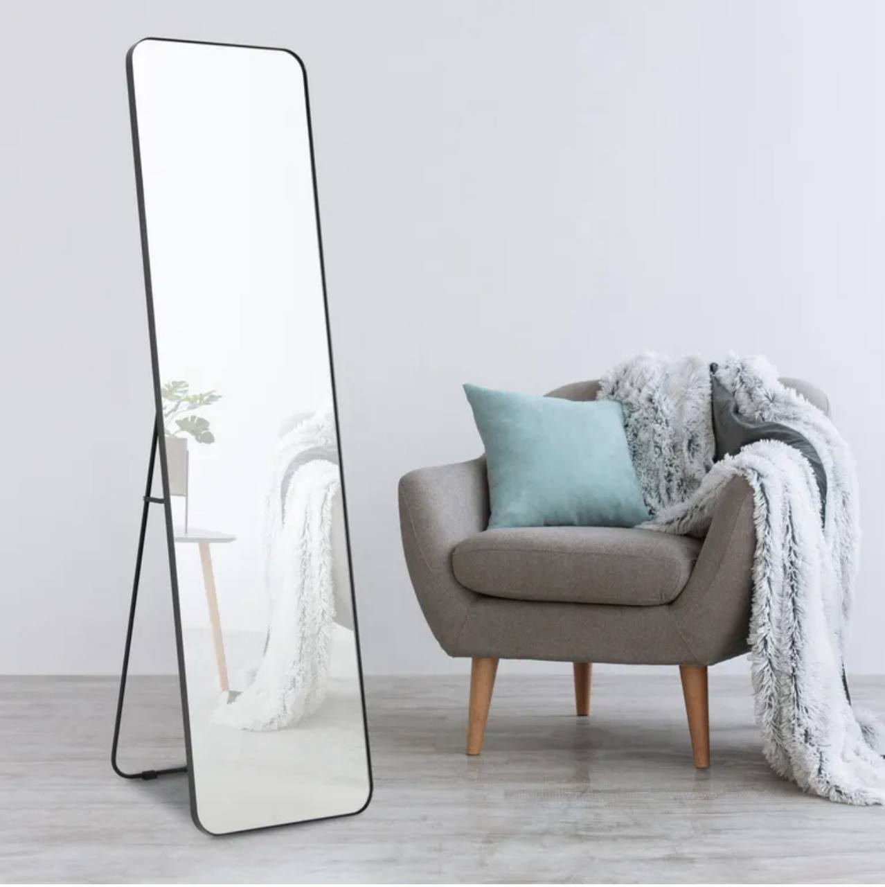 Espejo Pedestal Rectangular  3