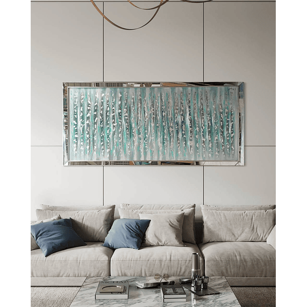 Cuadro Reflejos Gris 