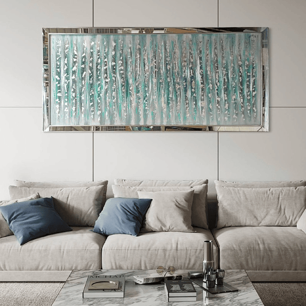 Cuadro Reflejos Gris 