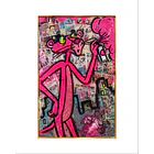 CUADRO POP ART PANTERA ROSA  3