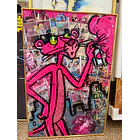 CUADRO POP ART PANTERA ROSA  4