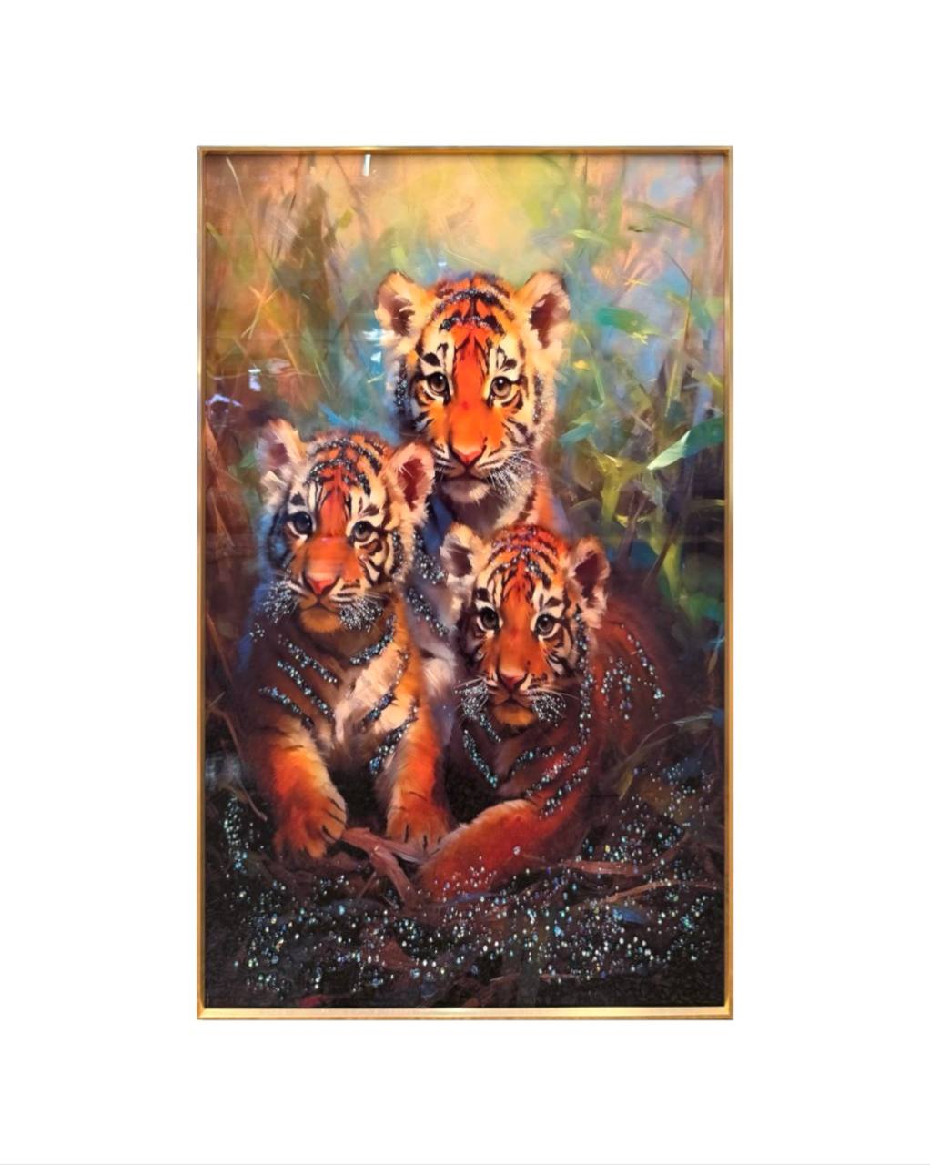 CUADRO TIGRE CACHORROS  2