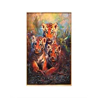 CUADRO TIGRE CACHORROS  2