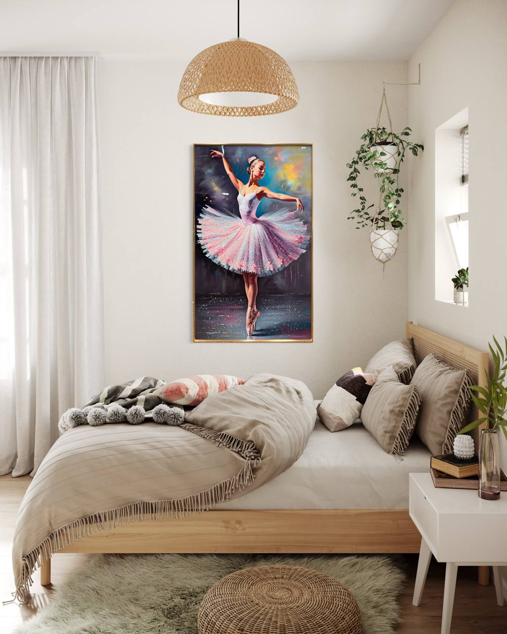 CUADRO BAILARINA BALLET  1