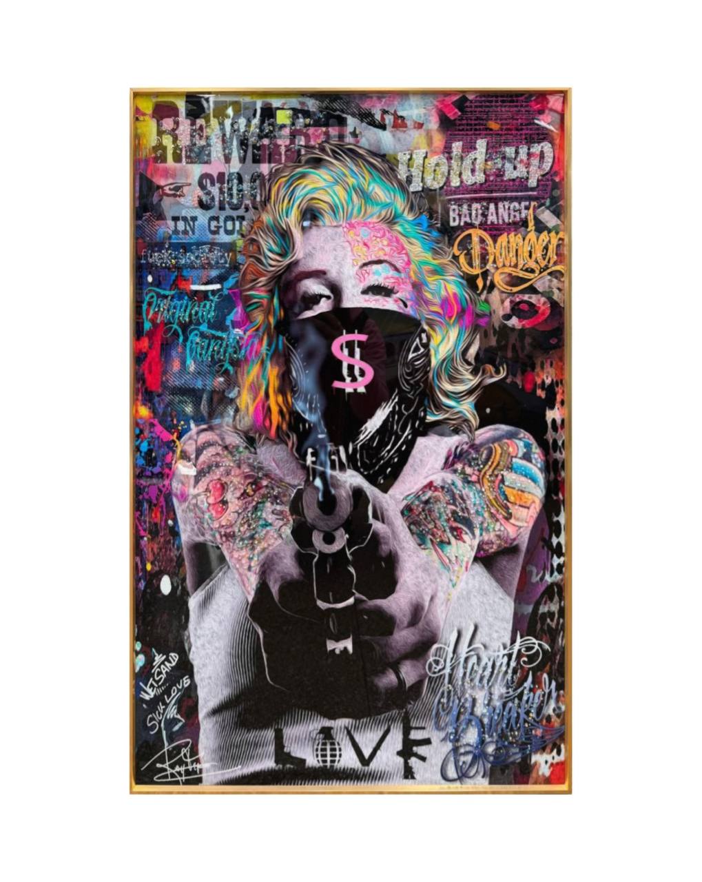 CUADRO POP ART MARILYN  2