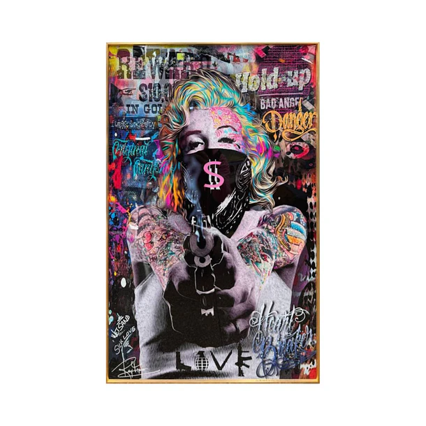 CUADRO POP ART MARILYN 