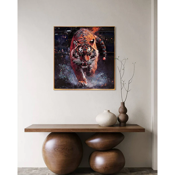 CUADRO TIGRE FUERZA