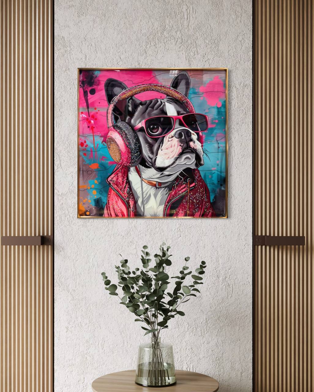 CUADRO BULLDOG FRANCES 1