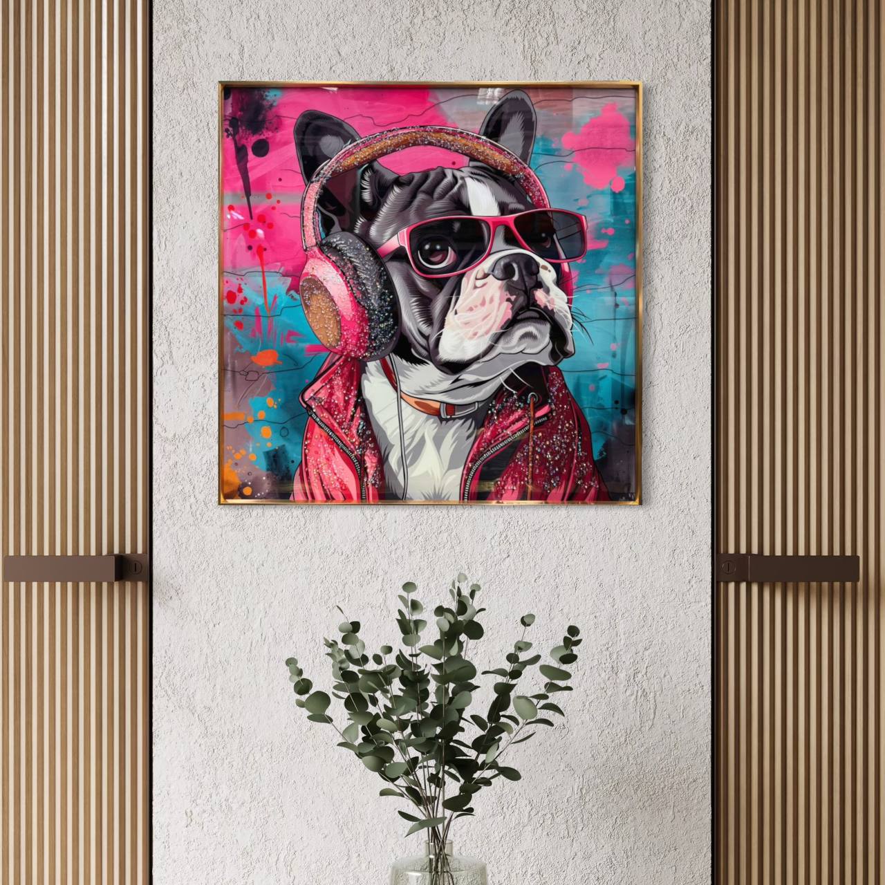 CUADRO BULLDOG FRANCES 2