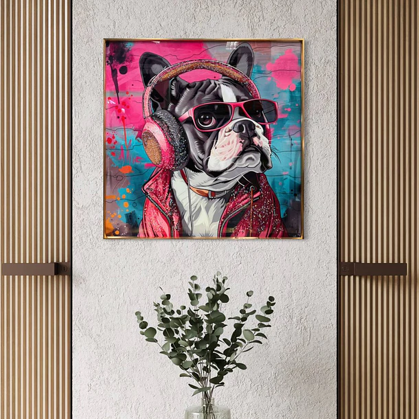 CUADRO BULLDOG FRANCES