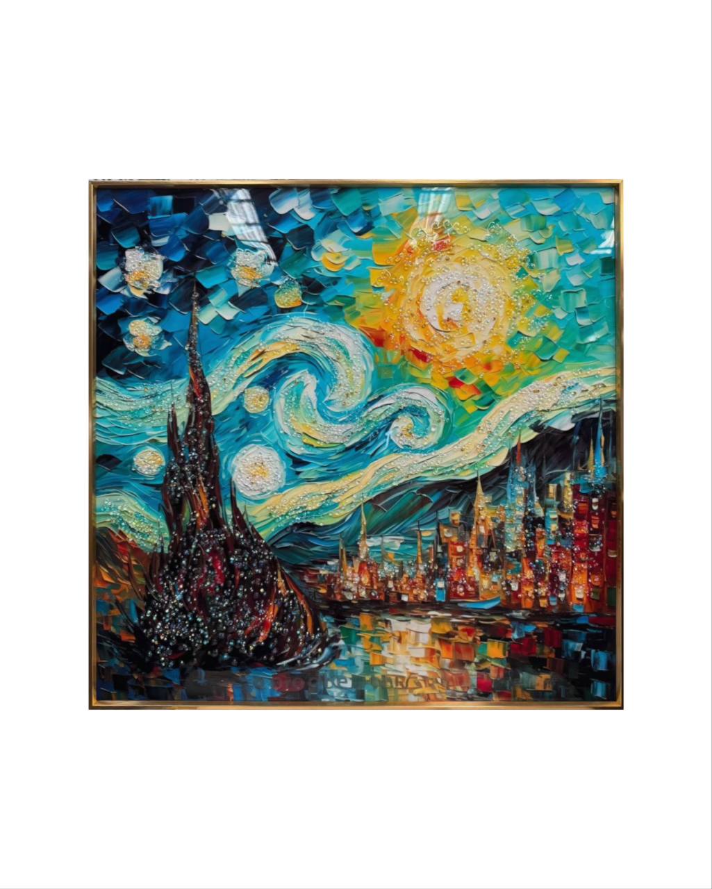 CUADRO CIELO VIBRANTE  2