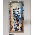 CUADRO TIGRE BLANCO  3
