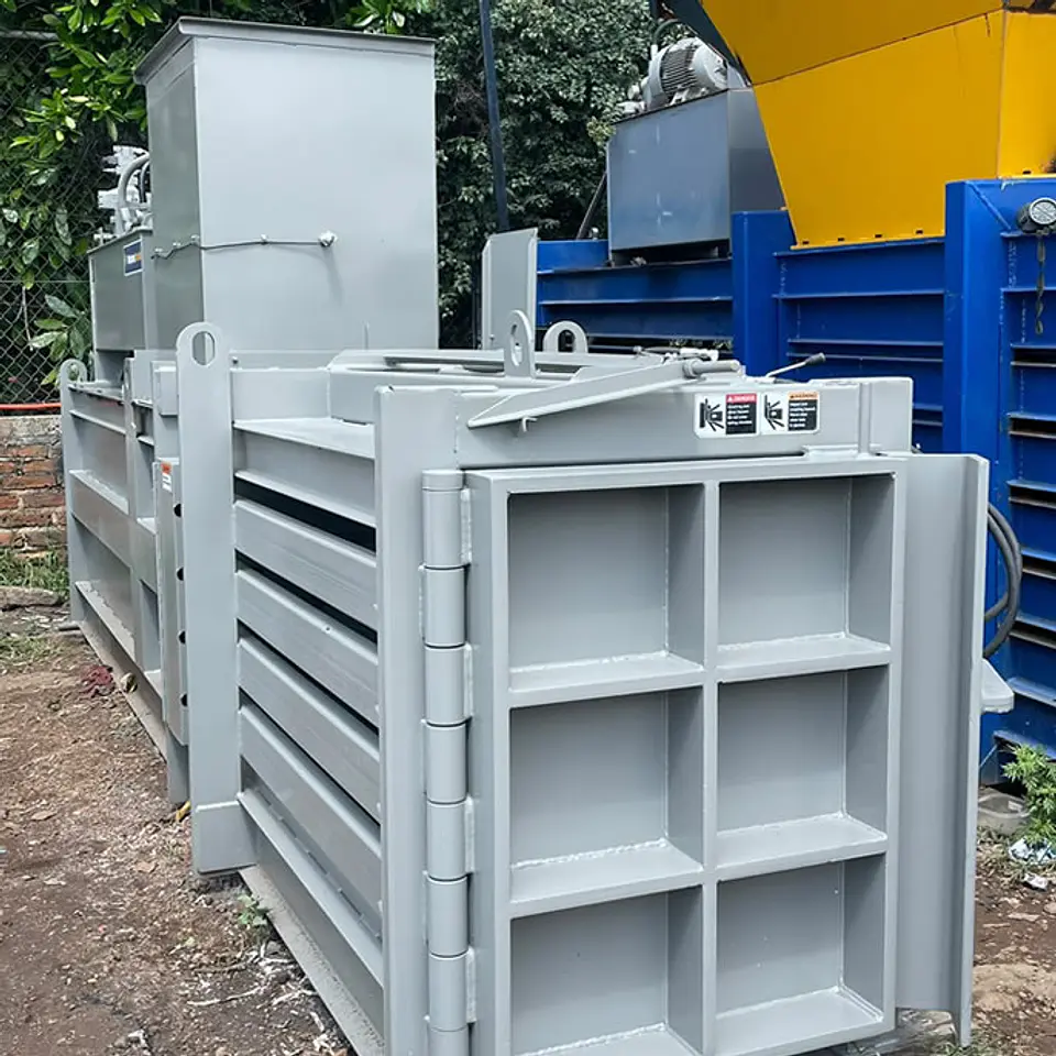 Compactadora Horizontal de Compuerta Allegheny 3430-2572 CE (equipo usado) 3