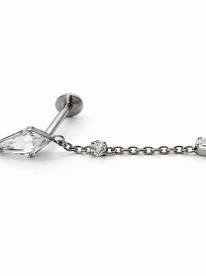Labret Kite & Drop Chain