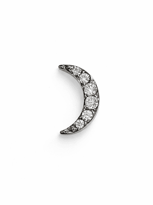 Labret Moon Pavé