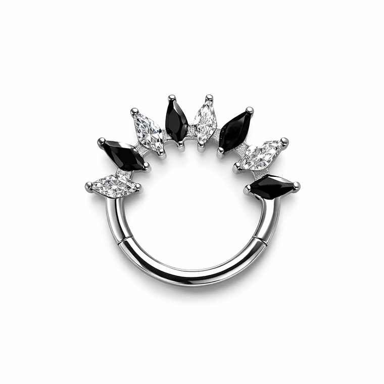 Onyx & Diamond Sunburst 1