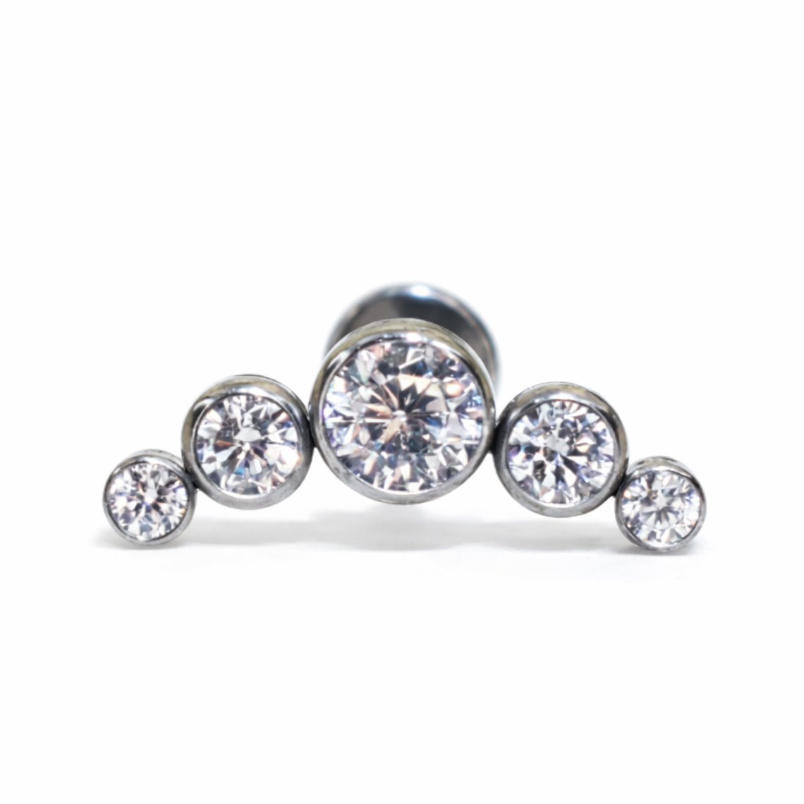 Labret Arc Radiant Silver 1