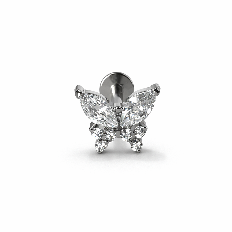 Labret Mariposa Geo Crystal 1