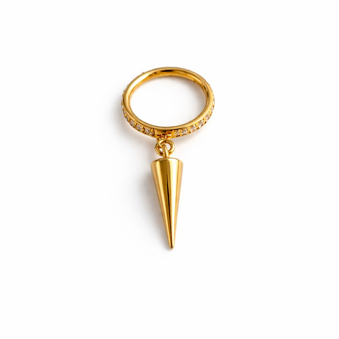 Aro Clicker Apex Glow con Dije Spike Gold 1