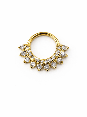 Argolla Frontal Crystal Arc