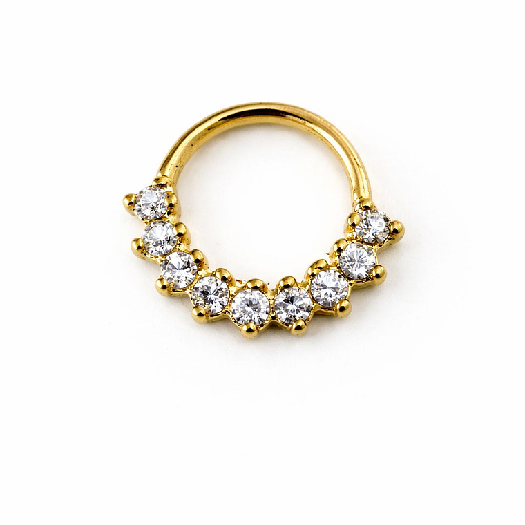 Argolla Frontal Crystal Row 1