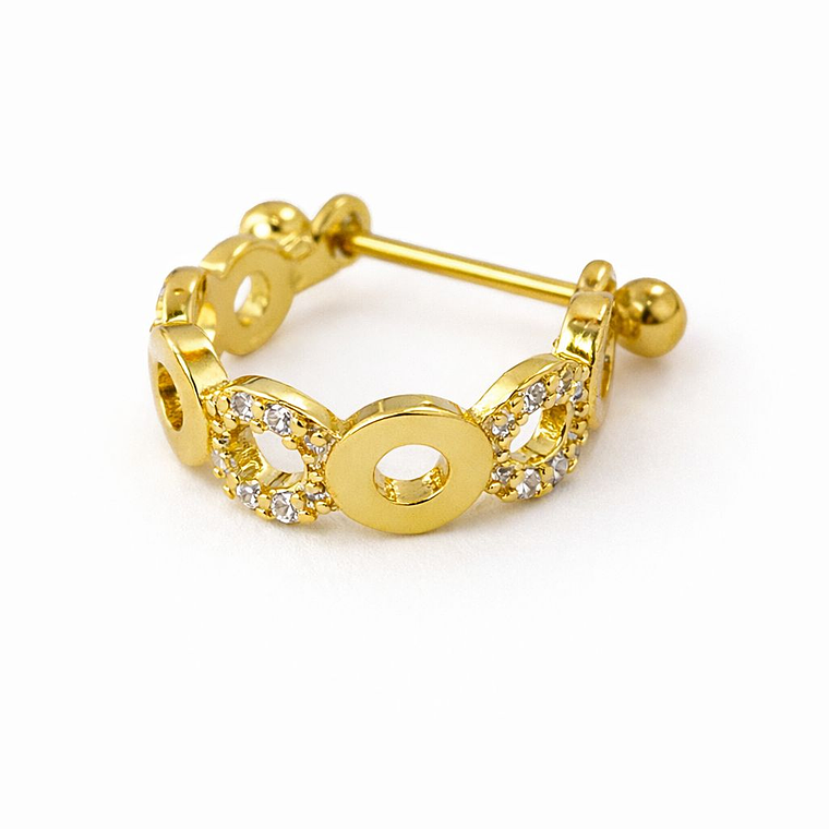 Argolla Frontal Golden Infinity 1