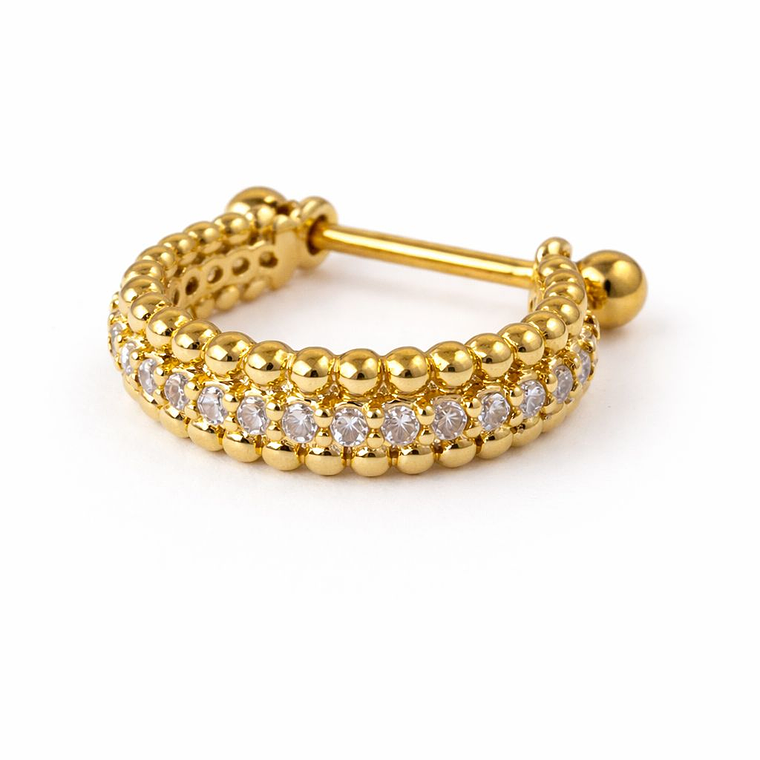 Argolla Frontal Golden Bubbles 1