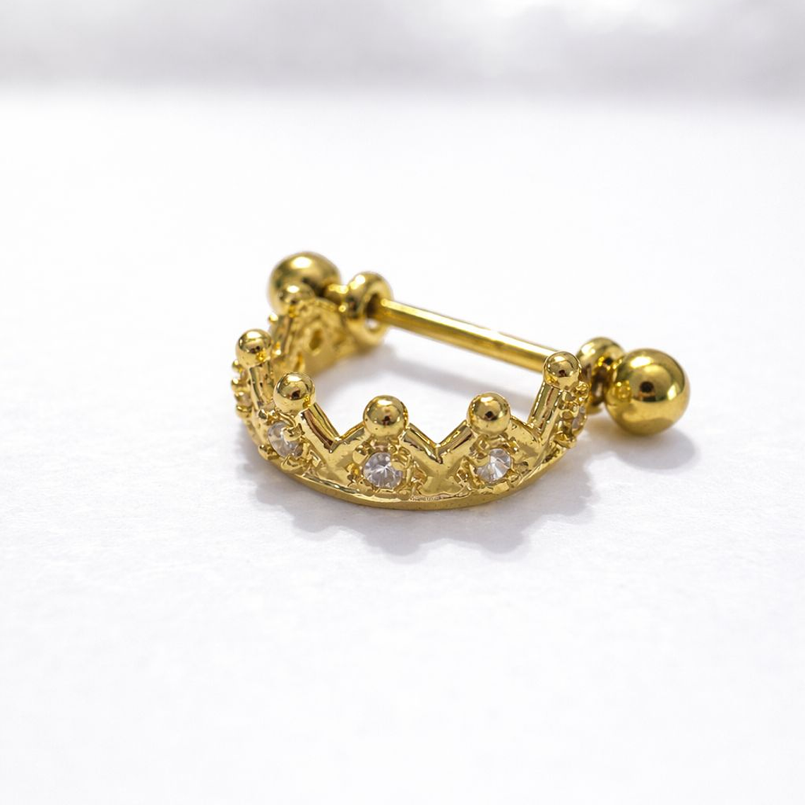 Argolla Frontal Golden Royal Crown 1