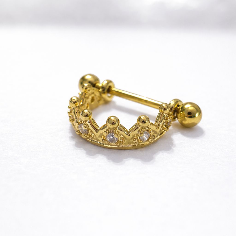 Argolla Frontal Golden Royal Crown 1