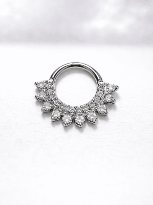 Argolla Frontal Crystal Arc