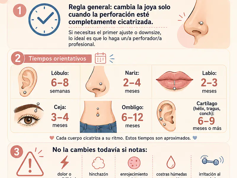 ¿Cuándo cambiar la joya?