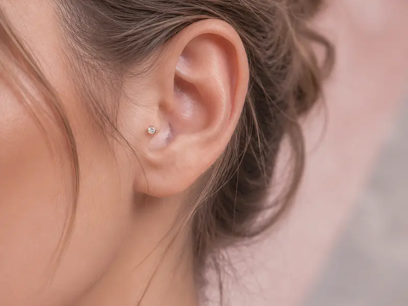 El piercing del tragus