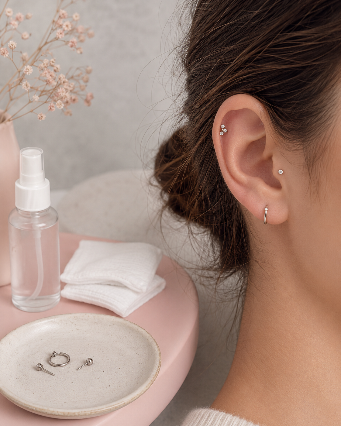¿Qué riesgos existen al hacerse varios piercings en una misma sesión?
