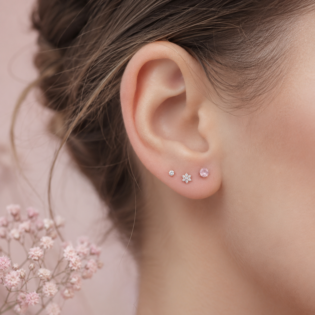 Piercing en el lóbulo