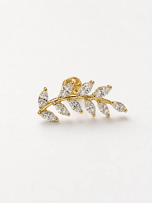 Piercing Labret Laurel Gold Titanium