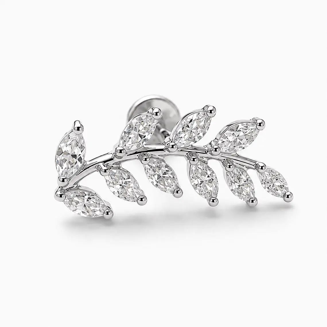 Piercing Rama Crystal Titanium 1