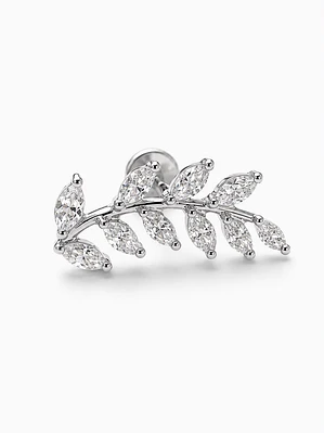 Piercing Rama Crystal Titanium