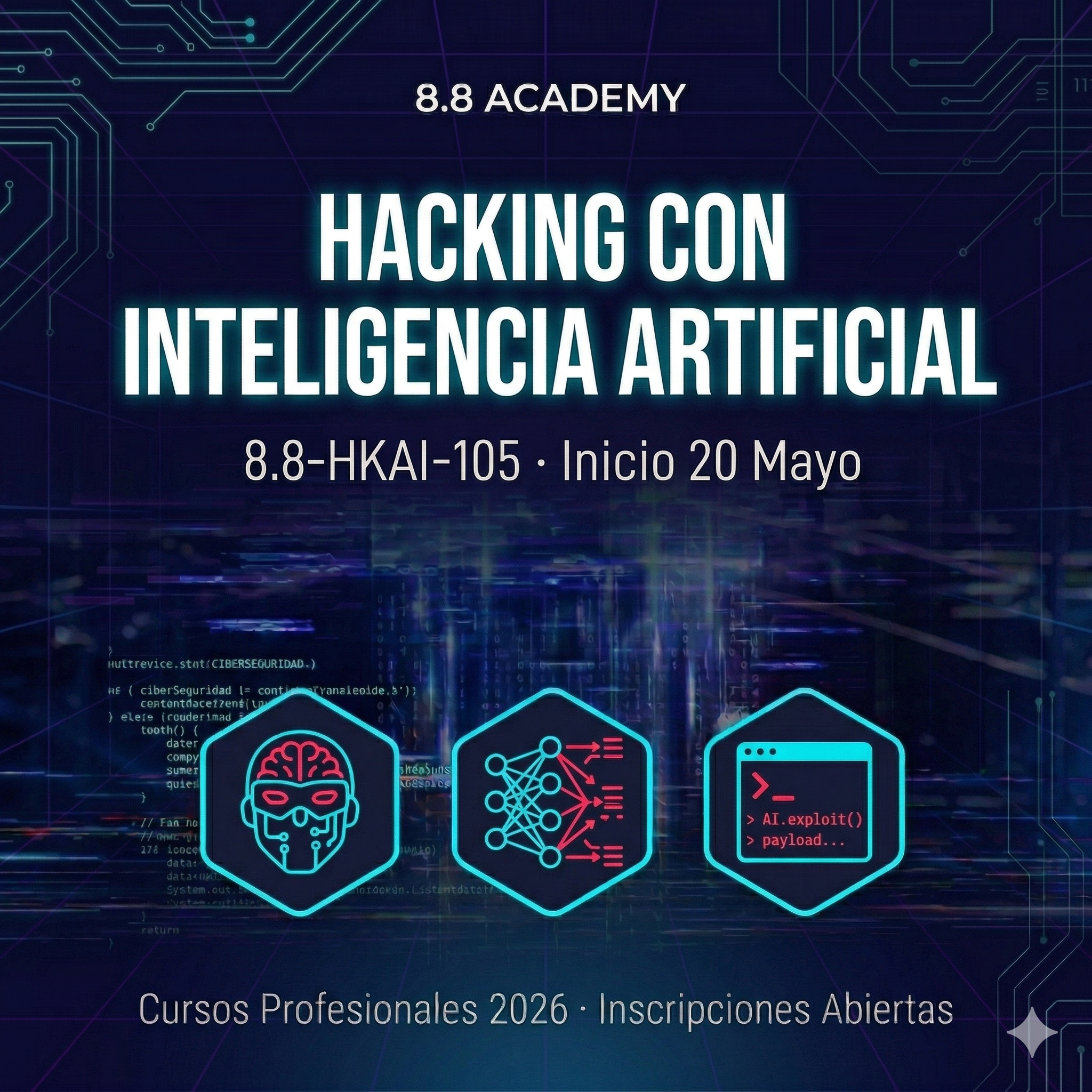 8.8-HKAI-105 - Hacking con Inteligencia Artificial 